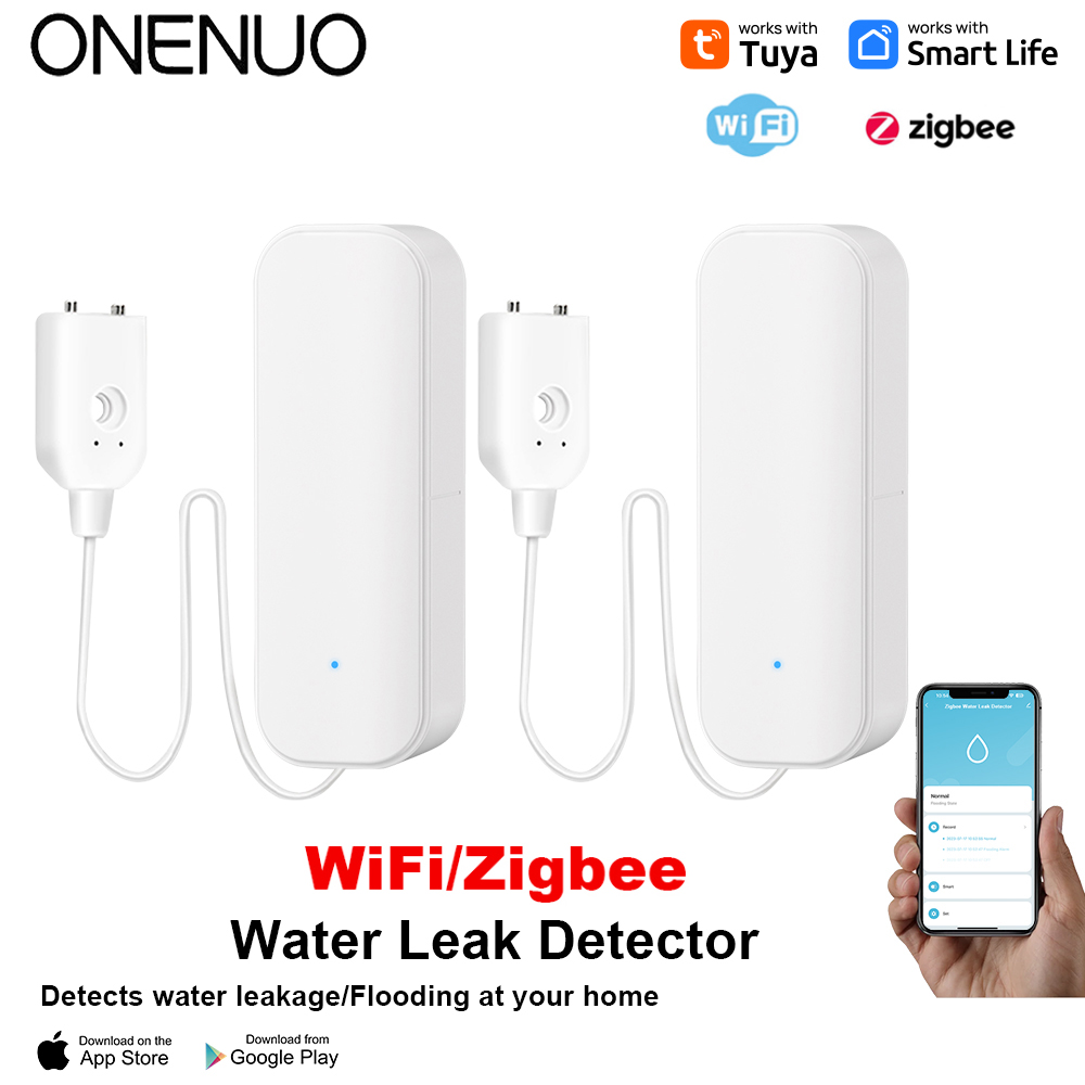 Home Security Services - WiFi/Zigbee Water Sensor Tuya Leakage Alarm