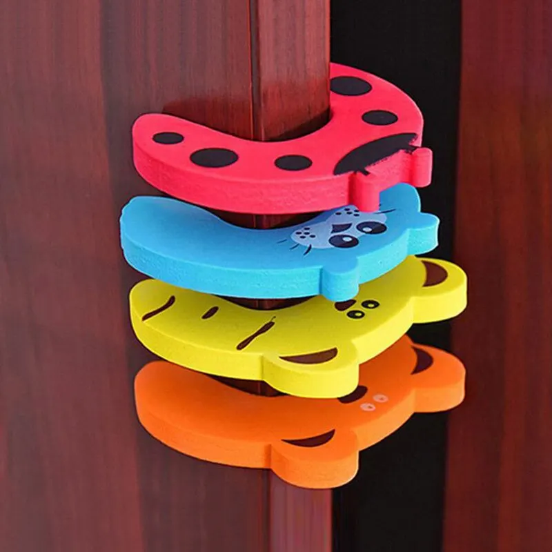 Home Security Jammers - 7PCS Kid Finger Protector Door Stopper