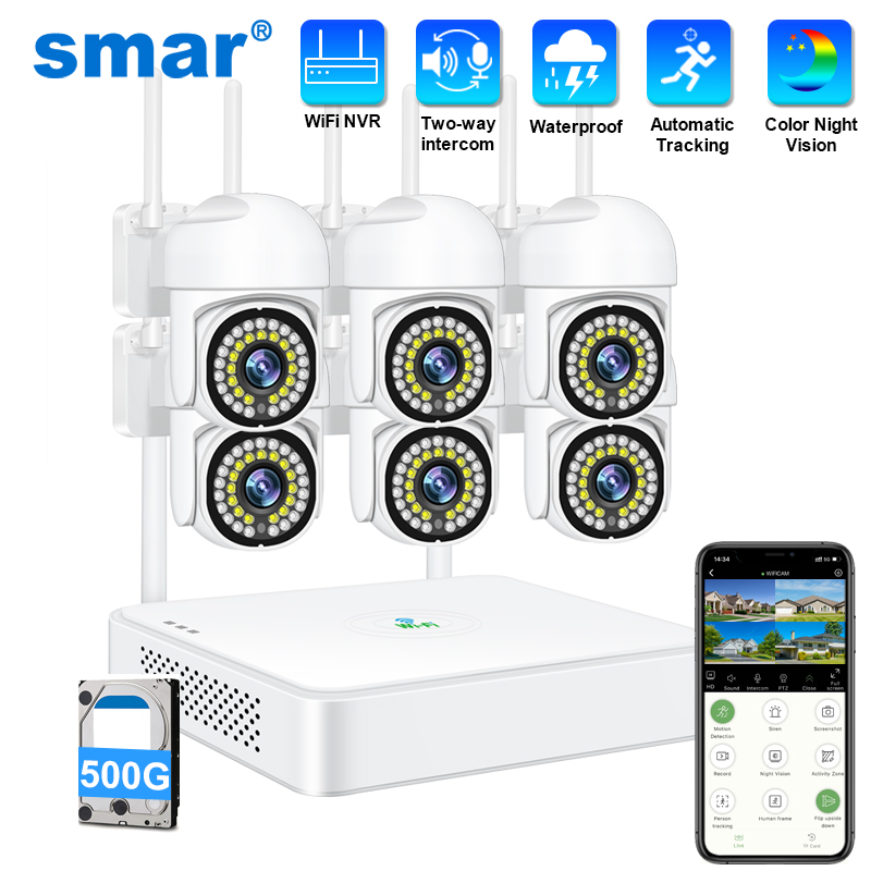 Home Security Diy - Smar 3MP Wireless CCTV Security Camera