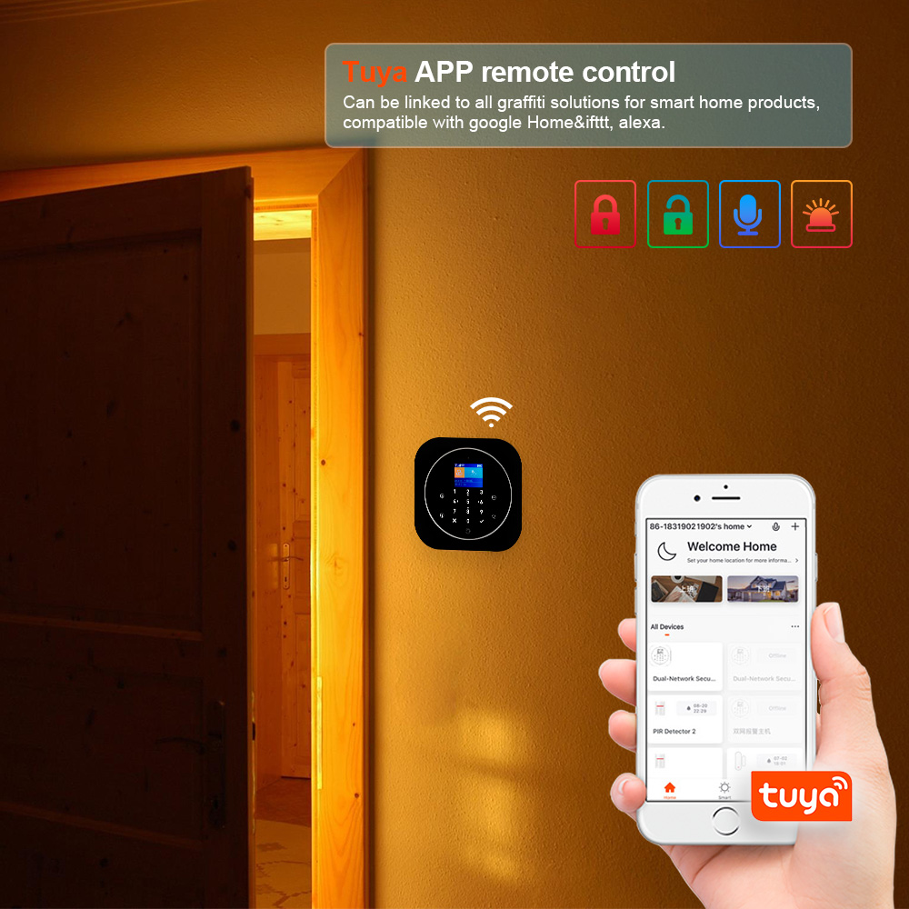 KERUI G12 2G Wifi Wireless Hom - Home Security Diy review and price
