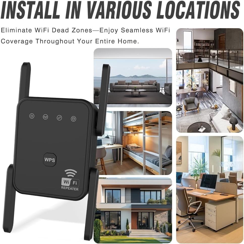 2026 New WiFi Repeater 300Mbps - Home Security Services review and price