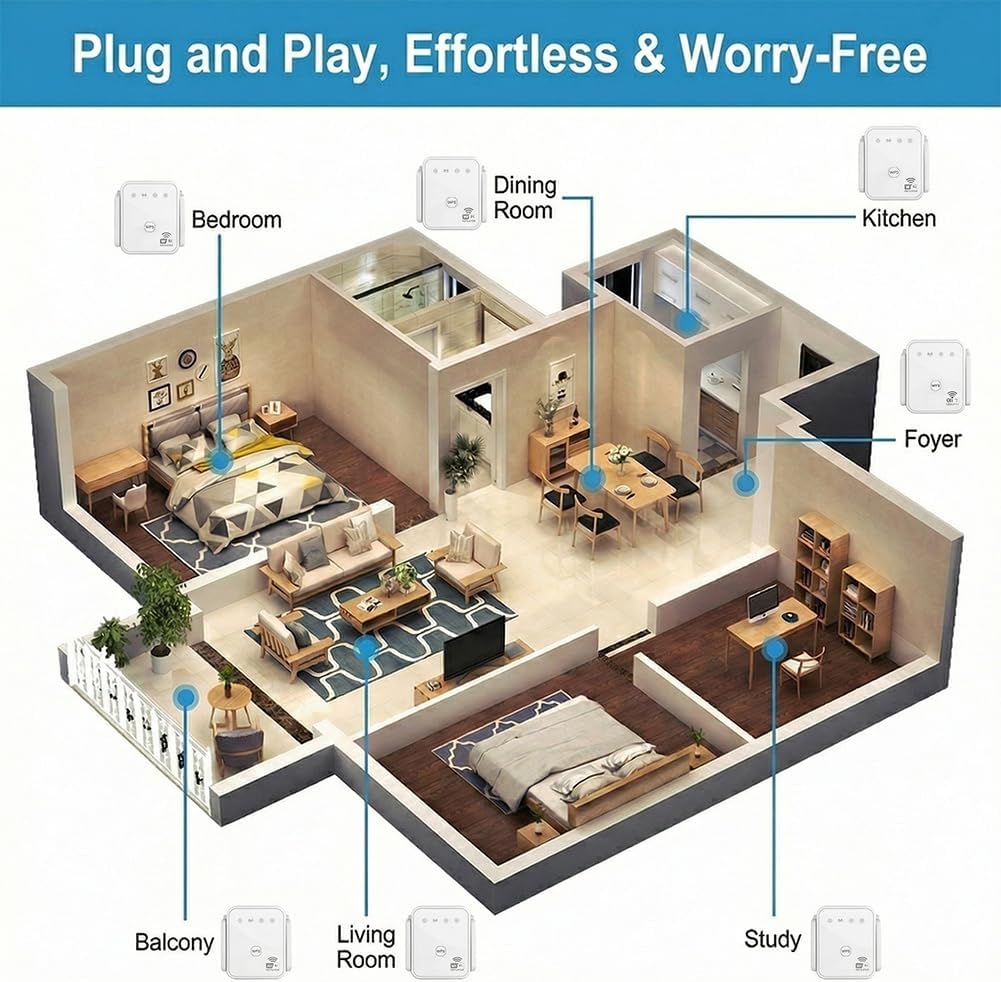 2026 New WiFi Repeater 300Mbps - Home Security Services review and price