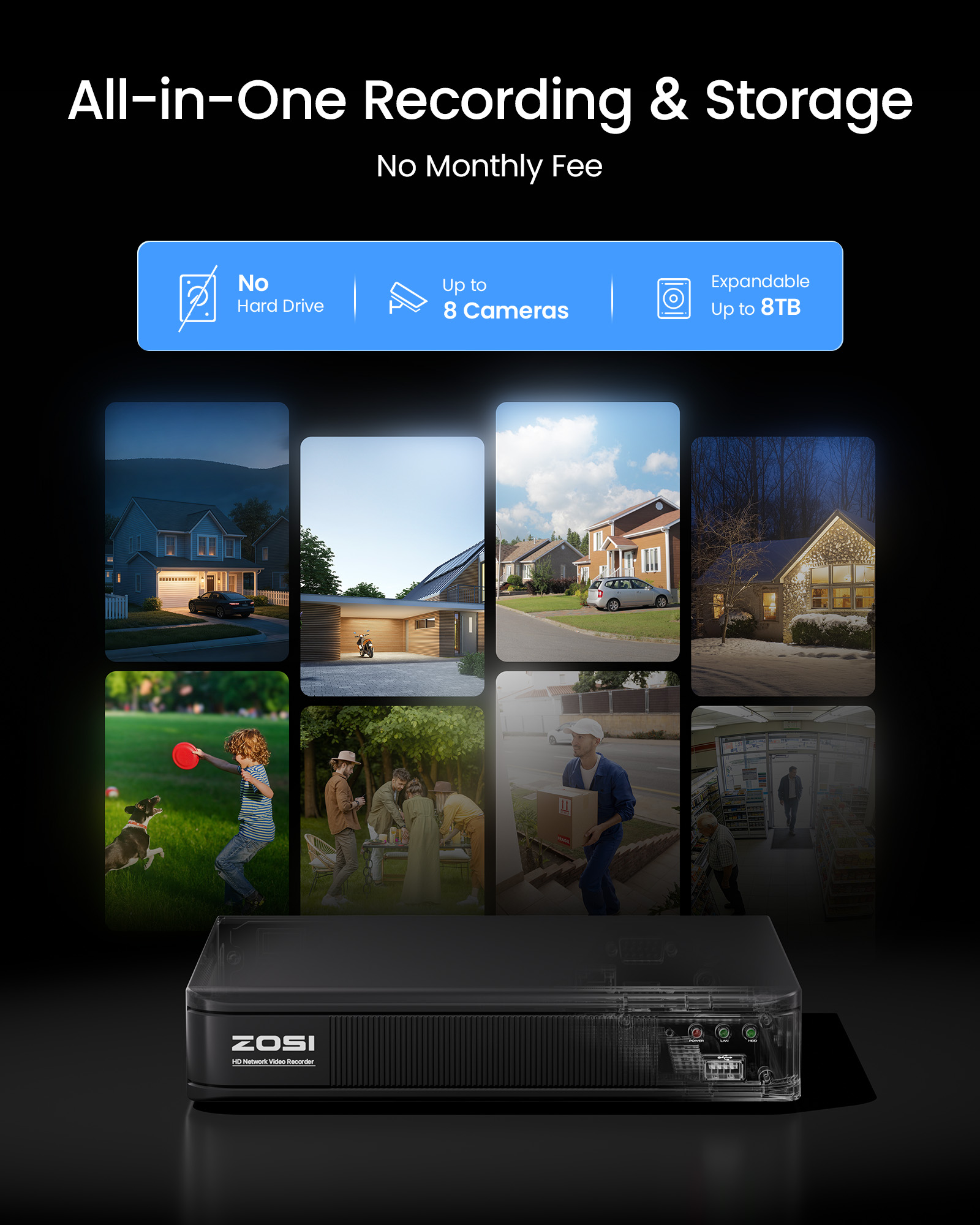 ZOSI 3K Lite Wired CCTV Securi - Home Security Services review and price