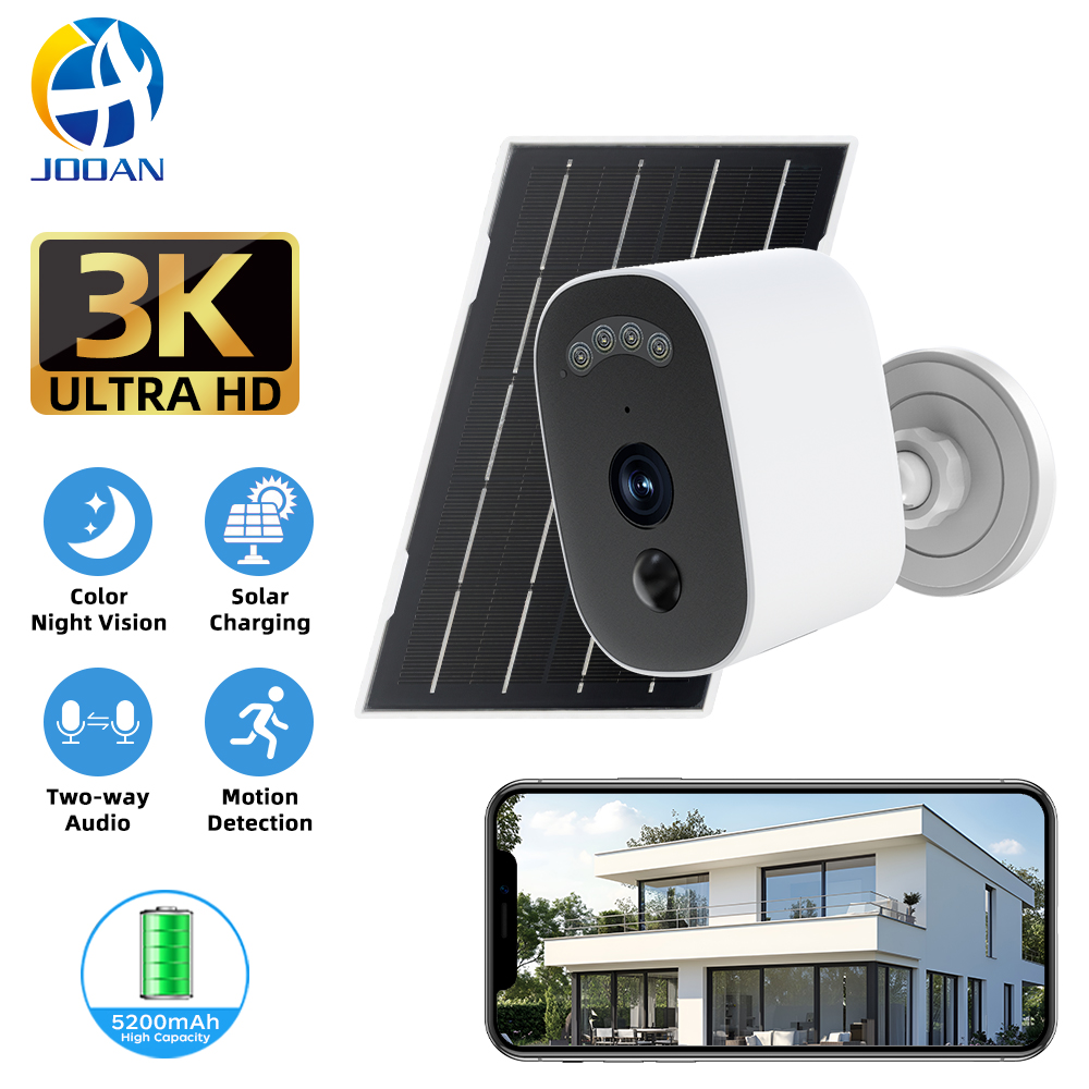 Jooan 3K HD Solar Security Cam - Home Security No Wifi review and price
