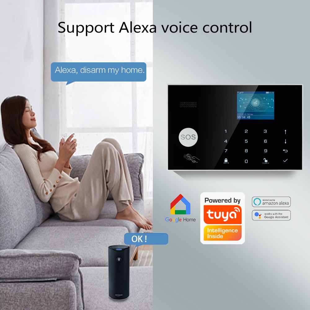 Tuya APP Control 2.4G WIFI GSM - Home Zone Security App review and price