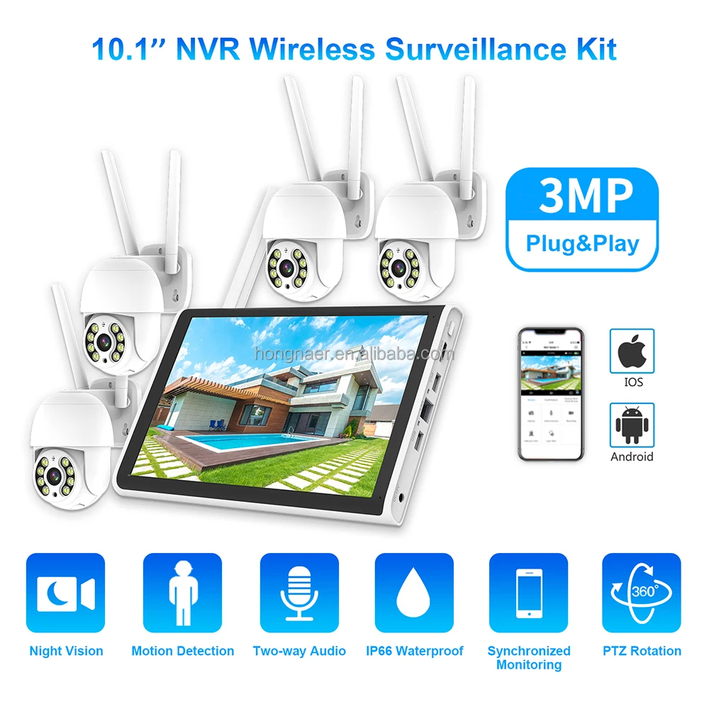 2026 Hongnaer 3MP 4 Channel Wi - Home Security Video review and price