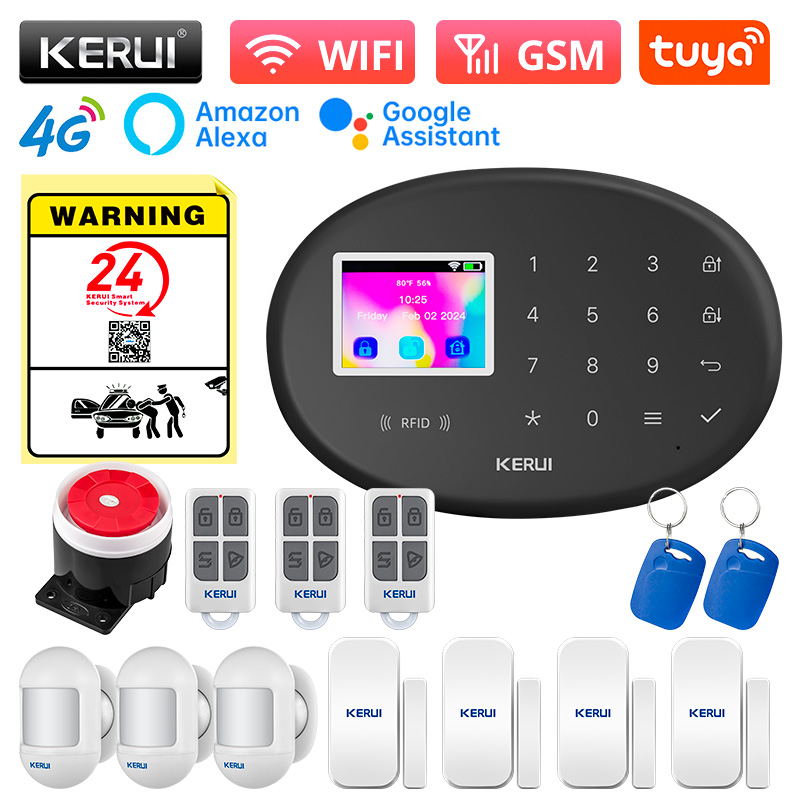 KERUI WiFi + 4G/2G Home Securi - Home Zone Security App review and price