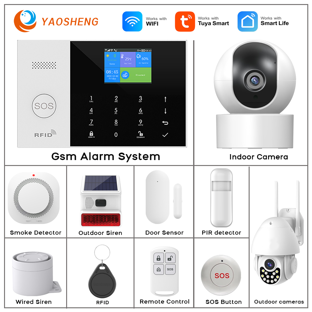 4G Alarm System Security Home  - Home Security No Wifi review and price