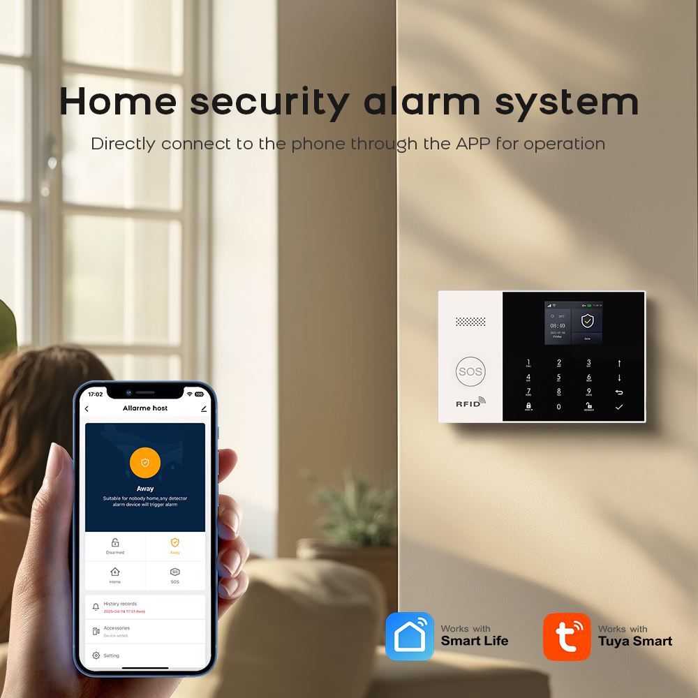 4G Alarm System Security Home  - Home Security No Wifi review and price