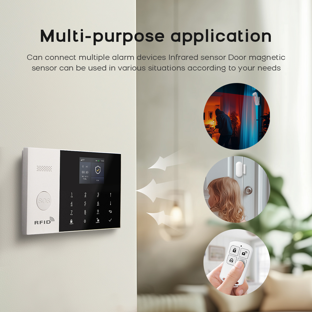 4G Alarm System Security Home  - Home Security No Wifi review and price