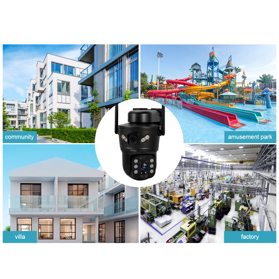 KERUI 6MP WIFI 4G Solar Camera - Home Security Video review and price