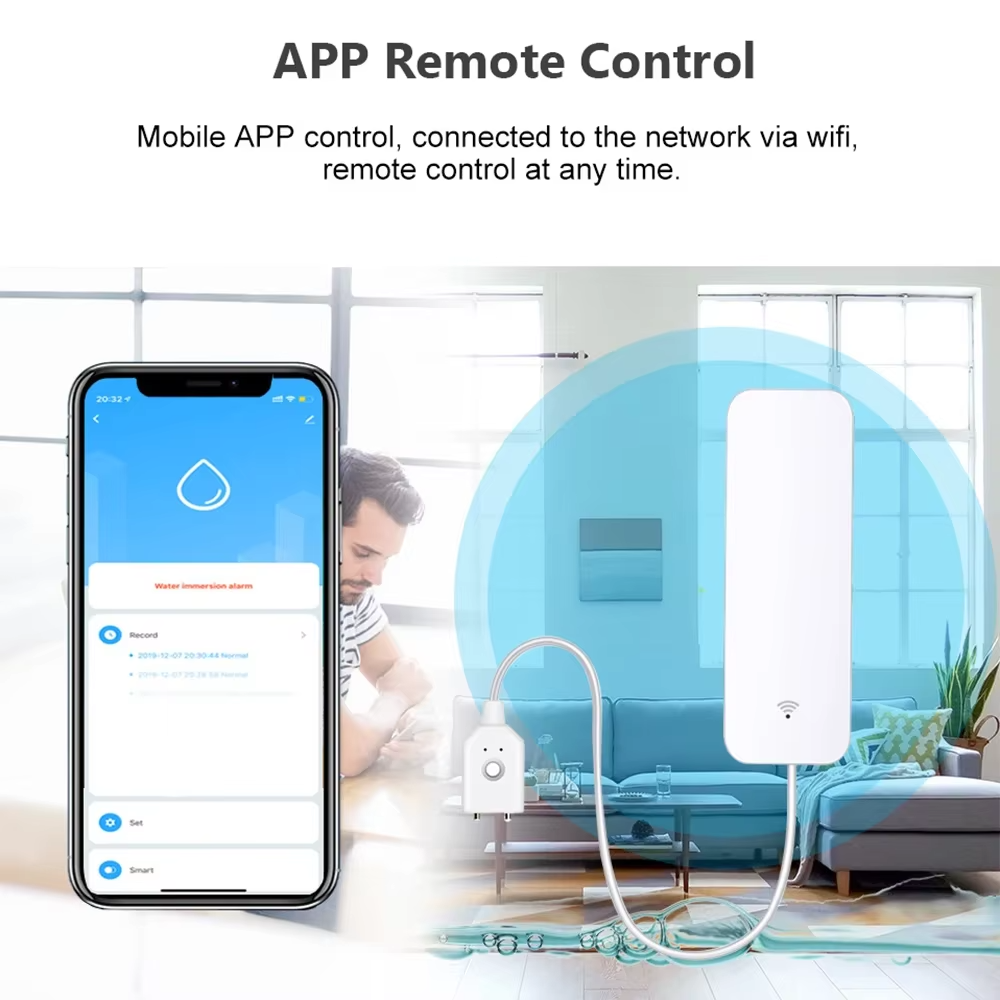 ZigBee WiFi Water Leak Sensor  - Home Security Tools review and price