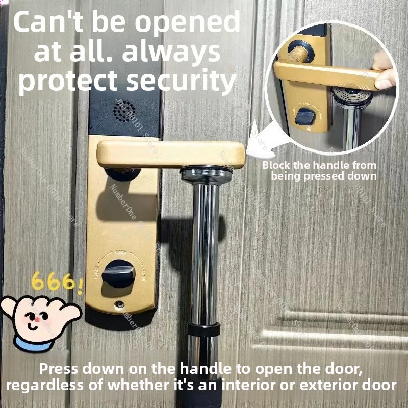 Portable Door Stopper Bar,Anti - Home Security Jammers review and price