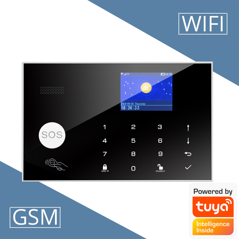 WIFI GSM Alarm System Wireless - Home Zone Security App review and price