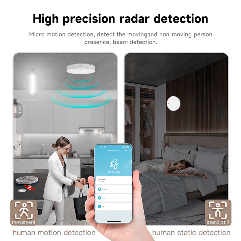 Tuya Zigbee 3.0 24GHz MmWave H - Home Security Tools review and price