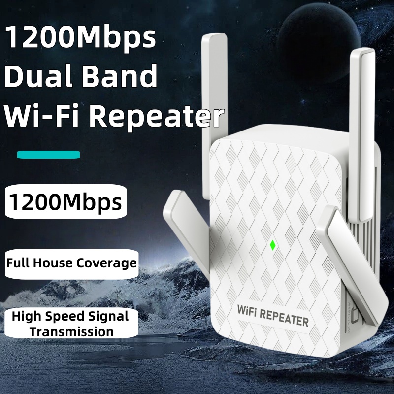 1200Mbps Wireless Wifi Extende - Home Security No Wifi review and price