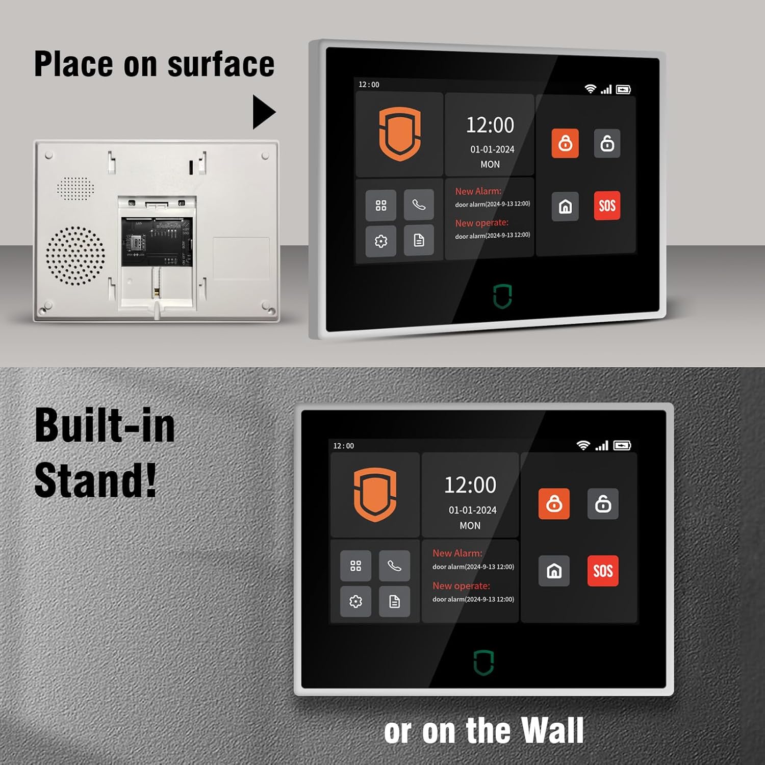 Wolf-Guard 7 inch Touch Screen - Home Security No Wifi review and price