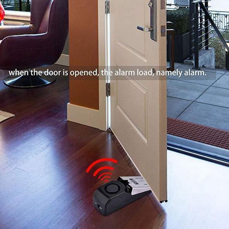Wireless Door Stop Alarm Lock  - Home Security Lock System review and price