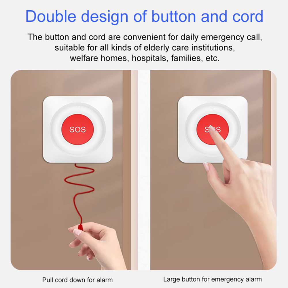 WIFI Zigbee Buttontons SOS Pus - Home Security Tools review and price