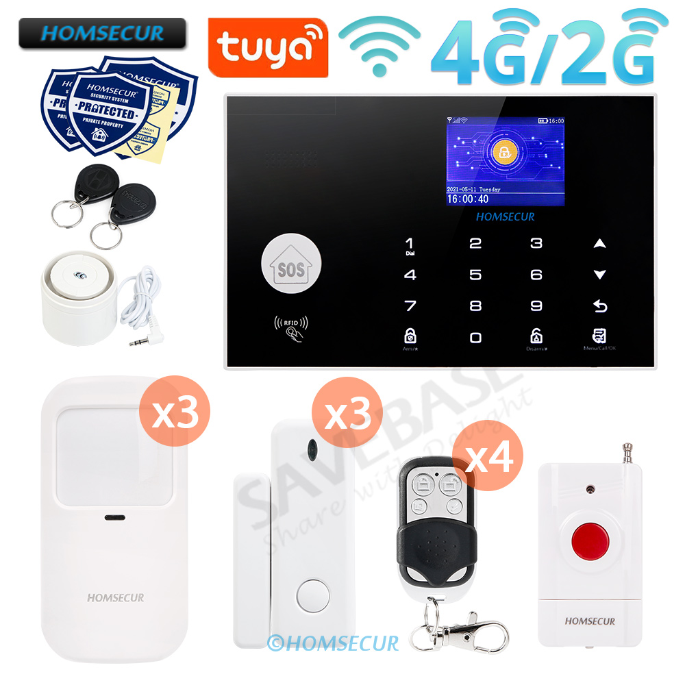 433MHz Wireless 4G/3G/GSM WIFI - Home Zone Security App review and price