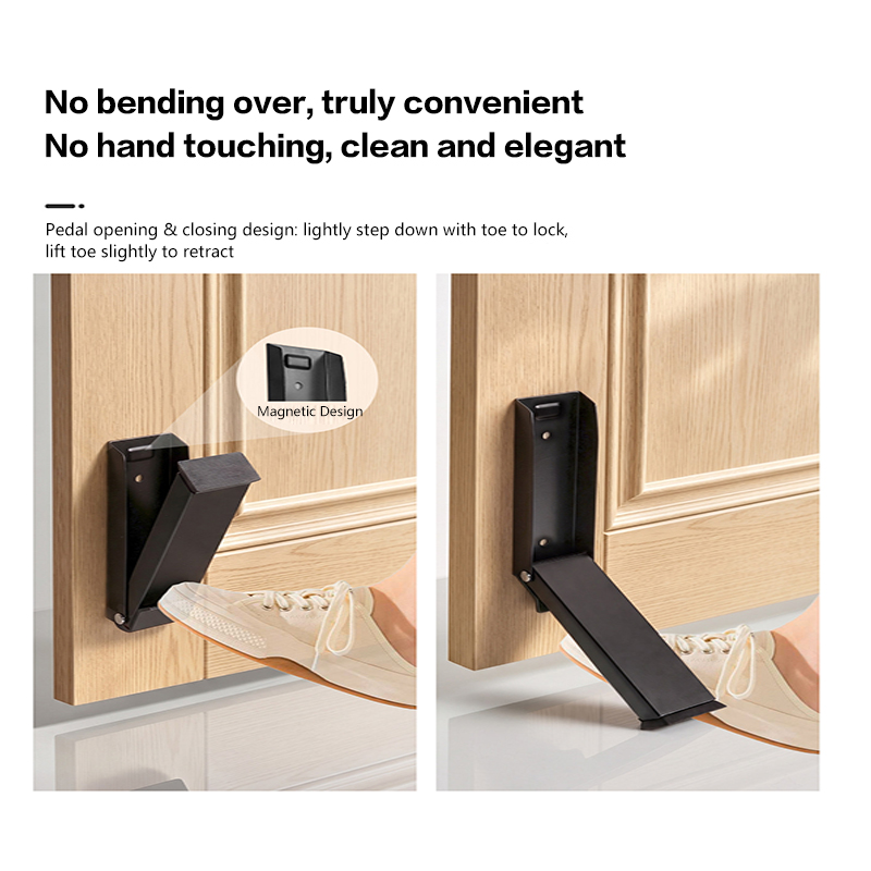 Upgraded No Drill Door Stopper - Home Security Jammers review and price