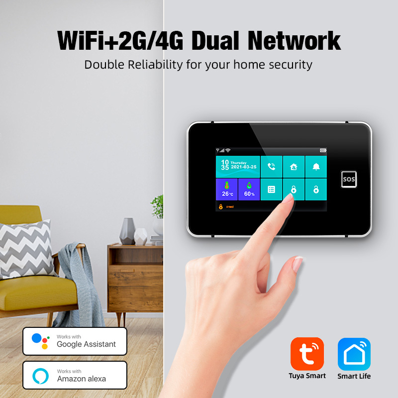 KERUI 4.3 Inch Touch Screen Ho - Home Security No Wifi review and price