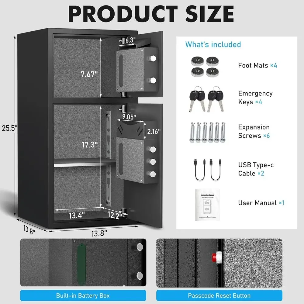 6.0 Cu. Ft. Waterproof Securit - Home Security Features review and price