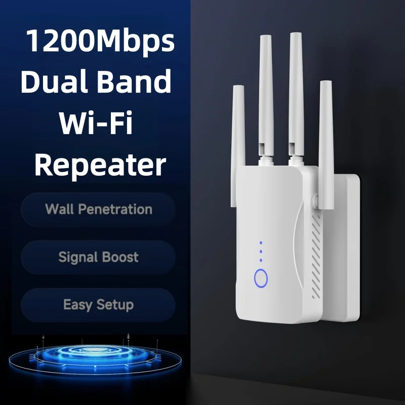 2.4G/5GHz Dual Band WiFi Repea - Home Security No Wifi review and price