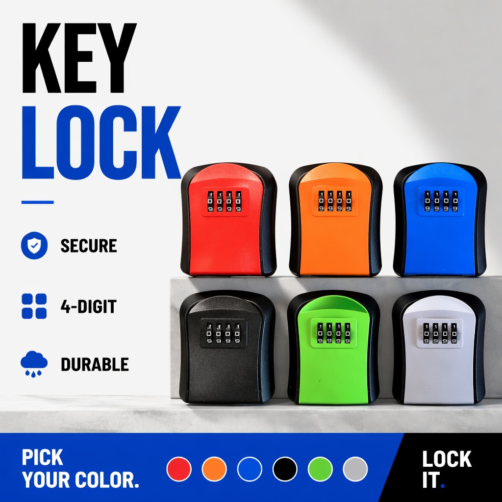 Wall Mount Waterproof Key Stor - Home Security Key Box review and price