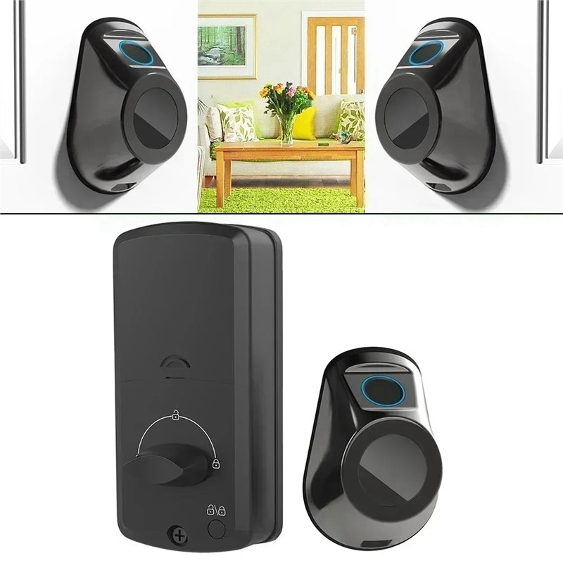 B03B-Fingerprint Door Lock Wit - Home Security Features review and price