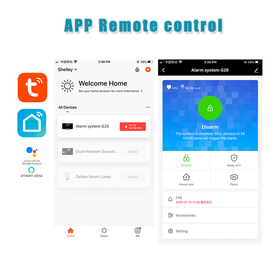 KERUI G20 WIFI GSM Alarm Panel - Keypad Alarm Panel review and price