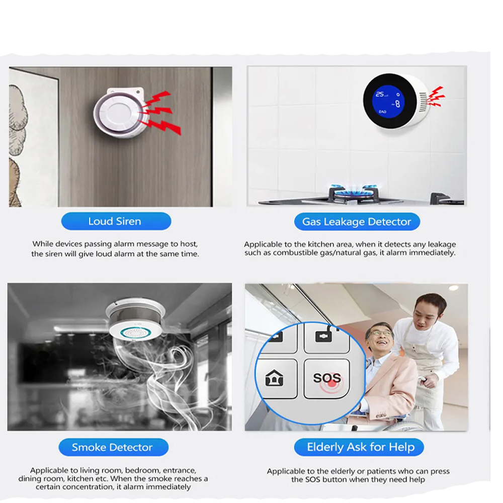 PGST 4G Tuya Smart Home Alarm  - Home Security Diy review and price