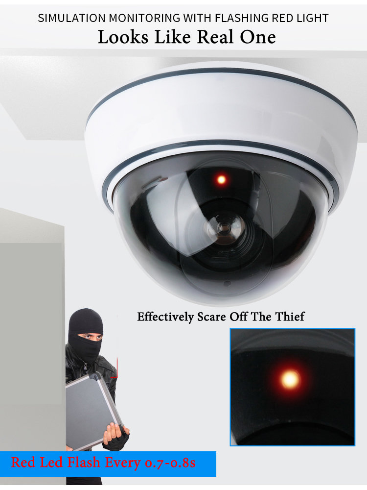 Creative Black/White Fake Dome - Home Security Services review and price